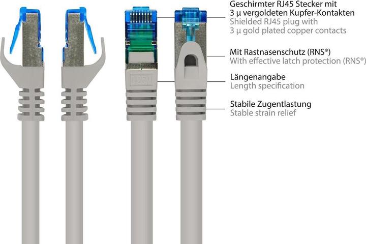 Image du produit Good Connections Alcasa (S/FTP, CAT6a, 1.50 m)
