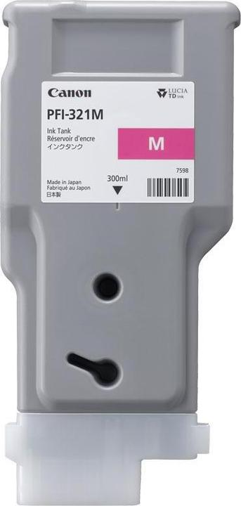 Image du produit Canon 6269C001 PFI321M IPF Encre magenta
