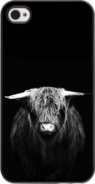 Image du produit PhoneLook Coque Highland calf black (Apple iPhone 4)