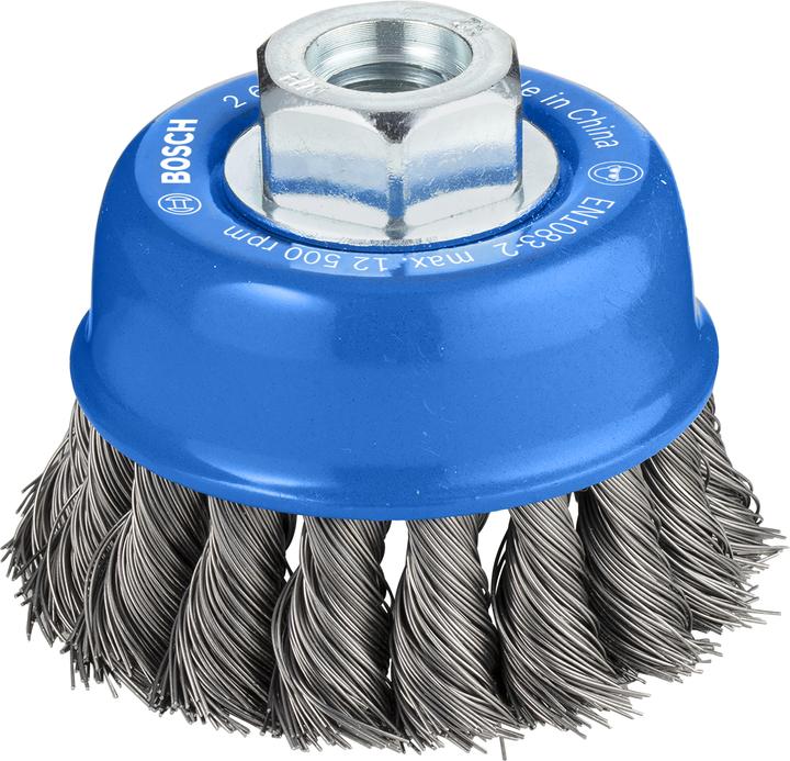 Produktbild Bosch Professional Zubehör PRO Metal heavy Topfbürste, 75 x 0,35 mm, Gewinde (0.35 mm)