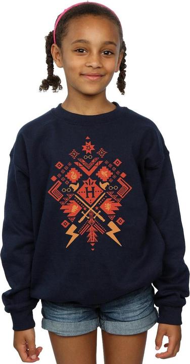 Image du produit - Sweat CHRISTMAS FAIR ISLE - Fille (140, 146)