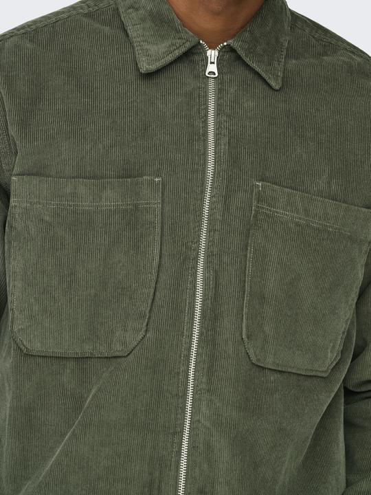 Produktbild Only & Sons Onsalp 14w Rlx 2pkt Washd Cord Zip Noos (XXL)