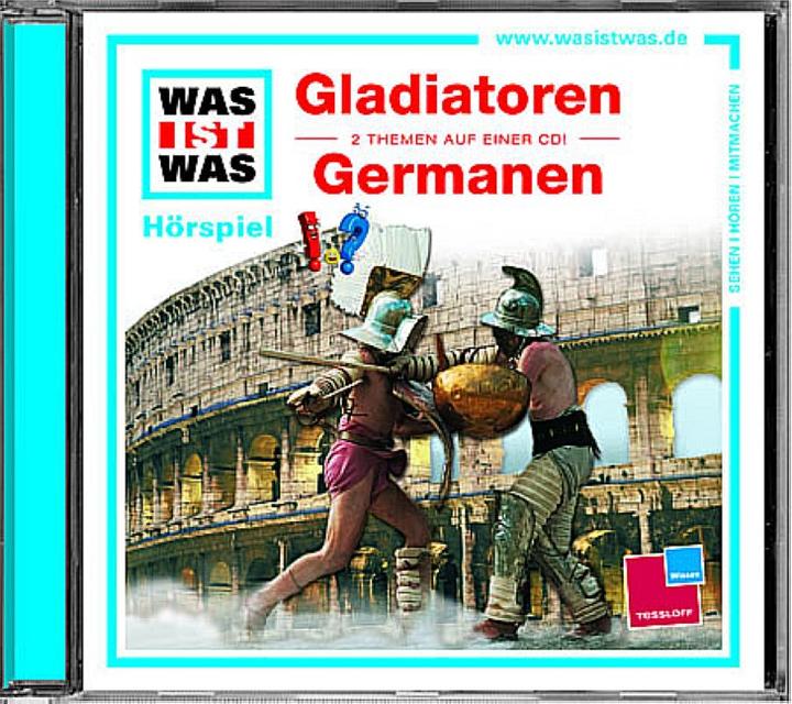 Image du produit Tessloff WAS IST WAS Hörspiel : Gladiateurs/ Germains (MatthiasFalk, Allemand)