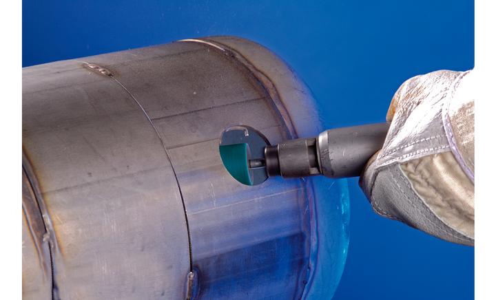 Immagine prodotto Pferd Manicotto abrasivo in zirconio GSB Cilindrico Ø 25x25 mm Z80 per un'elevata asportazione su acciaio (80)