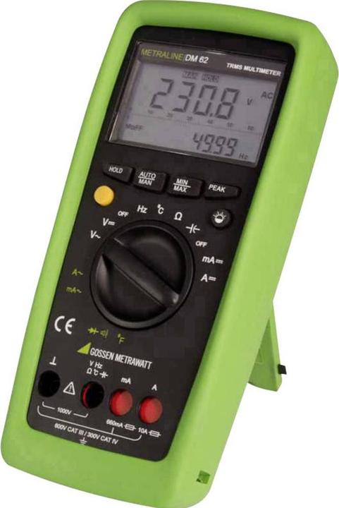 Produktbild Gossen Metraline DM 62 (CAT IV 300V, CAT III 600V)