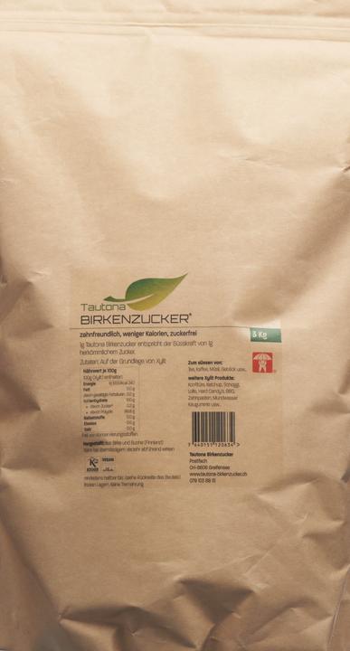 Actual product image Tautona Birch sugar/Xylitol refill bag (3kg) (3000 g)