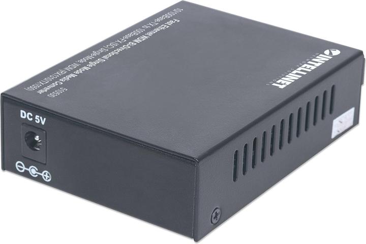 Image du produit Intellinet 10/100Base-TX à 100Base-FX, SC, monomode, 12.4 mi., WDM RX1310/TX1550 (Convertisseur de médias)