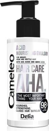 Produktbild Delia Cosmetics Cameleo Hair Care Aha. Nourishing Acid Emulsion For Weak And Brittle Hair 150Ml (150 ml, Flüssiges Shampoo)
