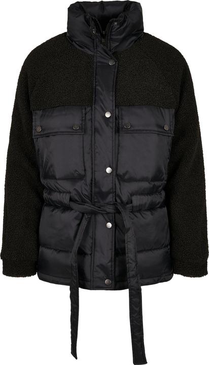 Urban Classics Ladies Sherpa Mix Puffer Jacket