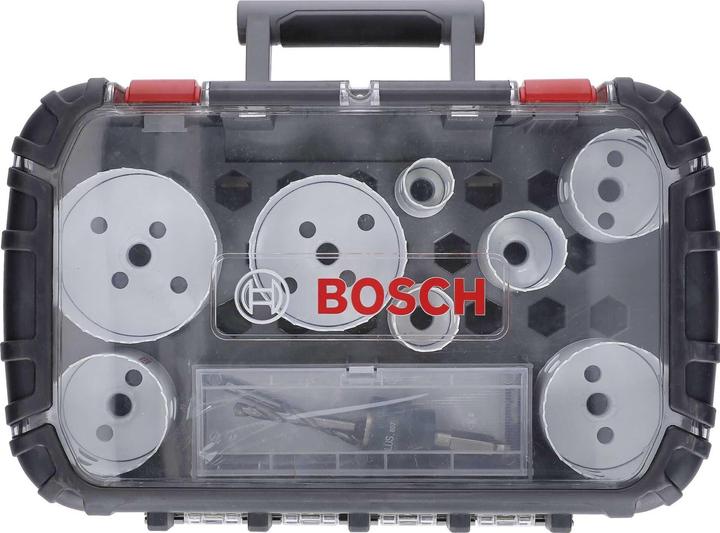 Bosch Professional Zubehör 11-tlg. Elektriker-Set 2 Progressor for Wood&Metal (25 mm, 32 mm, 40 mm, 76 mm, 60 mm, 68 mm, 54 mm, 86 mm)
