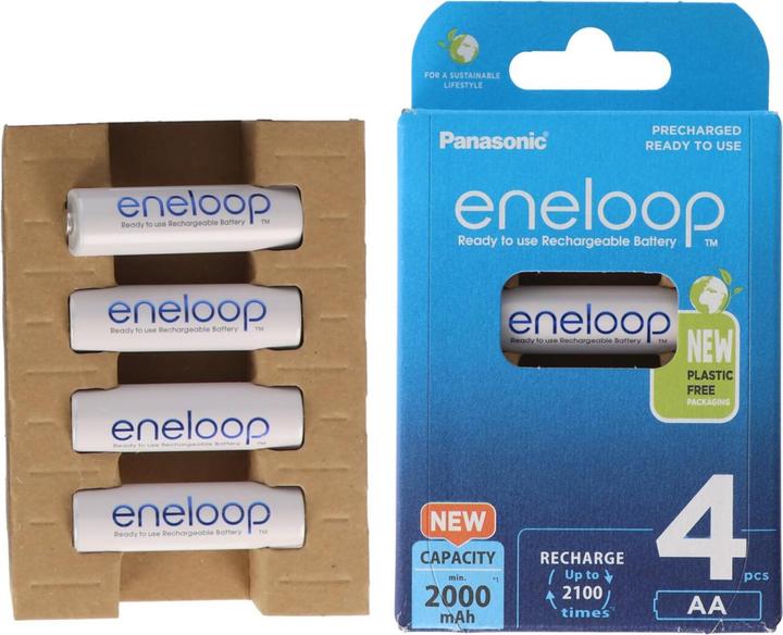 Immagine prodotto Panasonic Eneloop (4 pz., AA, 2000 mAh)