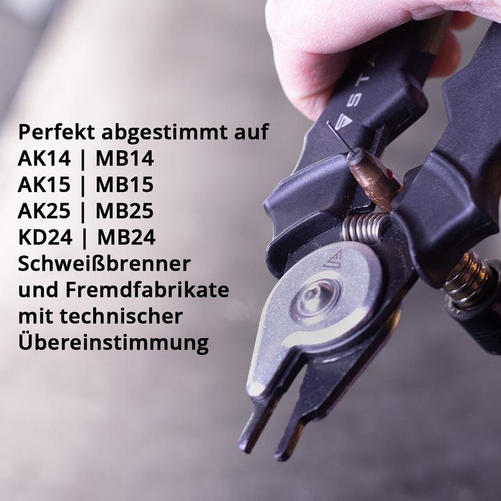 Actual product image Stahlwerk Nozzle pliers MIG MAG 15-18 mm 4 in 1 special pliers Welding pliers Pliers