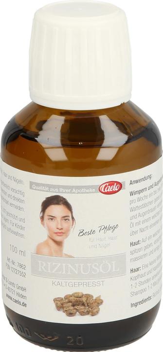Produktbild Caelo Rizinusöl kaltgepresst HV-Packung, 100 ml Lösung (Körperöl, 100 ml)