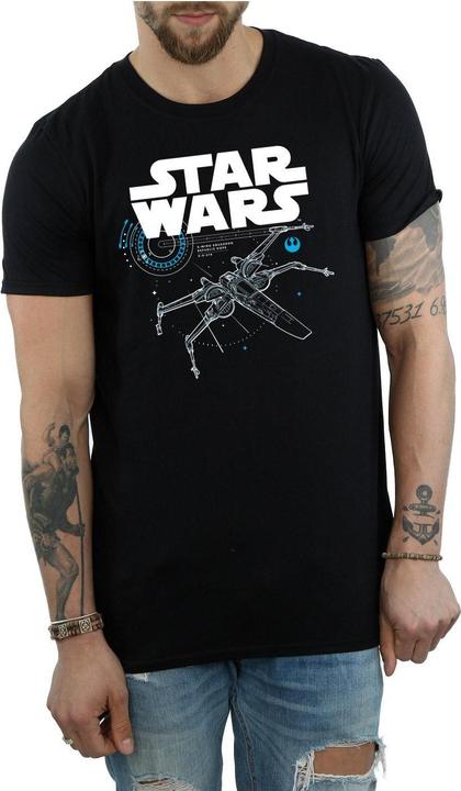 Immagine prodotto Star Wars The Last Jedi X-Wing Maglietta Uomo (3XL)