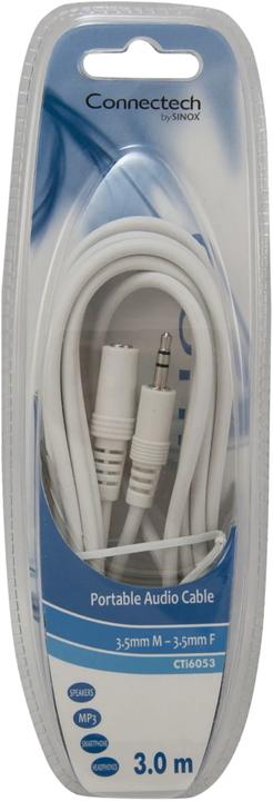 Produktbild Sinox Portable Audio Extension White (3 m)