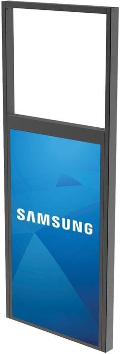 Peerless AV SmartMount DS-OM55ND - Pince pour écran LCD - noir mat - taille d'écran