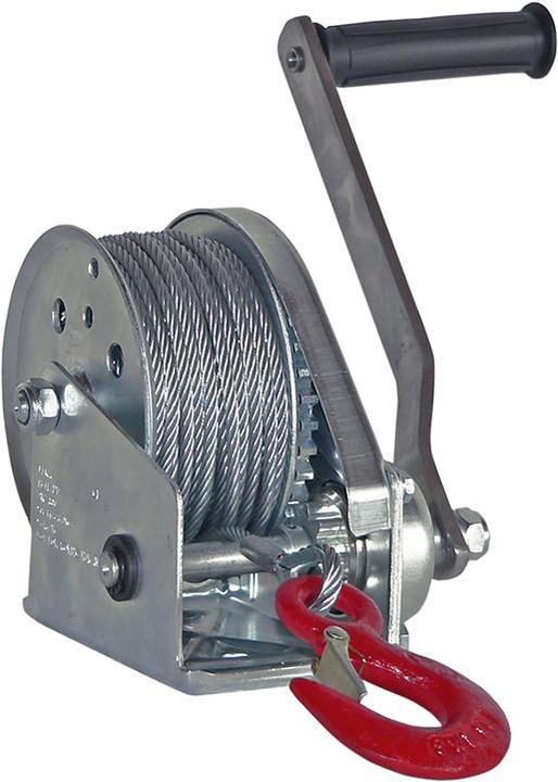 Image du produit Planeta Treuil à câble BHW-1200 Câble-Ø 5 mm Prise de câble 20 m avec 20 m de câble galvanisé