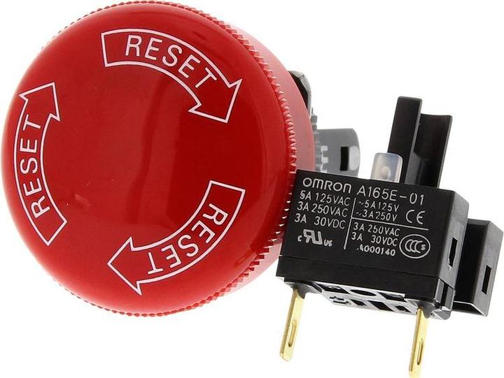 Produktbild Omron Industrial Automation Not-Aus,drehen für Reset,SPST-NC