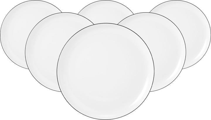 Produktbild Seltmann Lido Black Line Frühstücksteller (6 x, 20 cm)