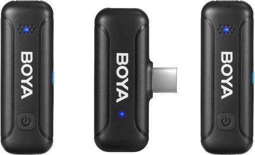 Actual product image Boya BY-WM3T-U2 - Kit for Type-C 2 x Transmitter / 1x Receiver / 1x Case (BY-WM3T-U2)