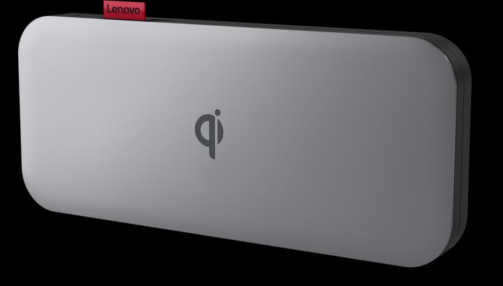 Actual product image Lenovo Go USB-C Mobile Power Bank + Qi Wireless (10000 mAh, 27 W, 38.50 Wh)