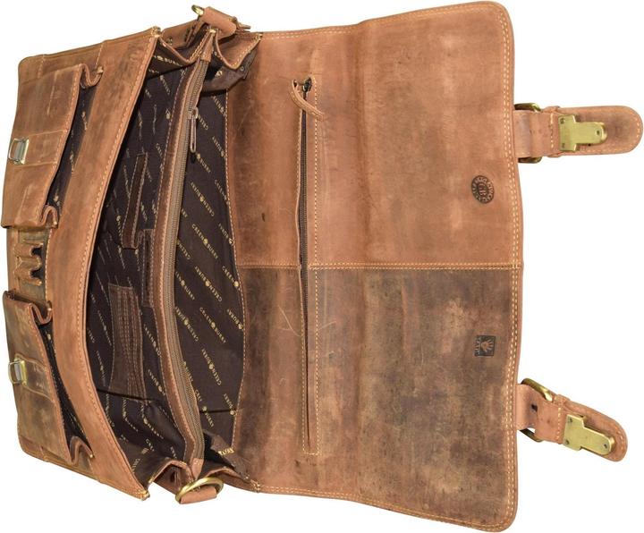 Produktbild Greenburry Aktentasche Vintage Aktenmappe (17.72")
