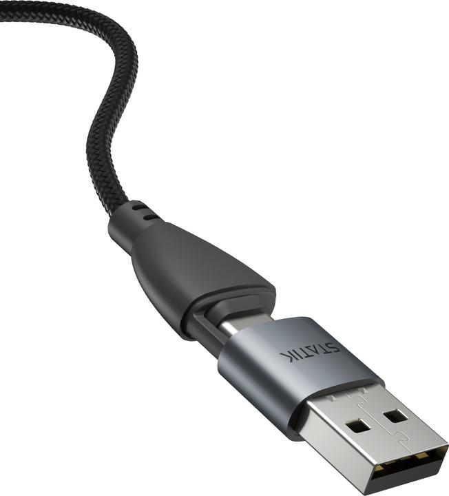 Actual product image Statik 360° Pro rotatable 5- 1 câble de charge 1.0m (0.80 m, USB 2.0)