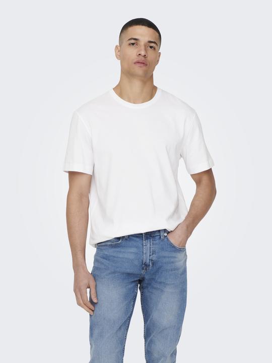 Produktbild Only & Sons Onsmax Life Reg Ss Stitch Tee Noos (L)
