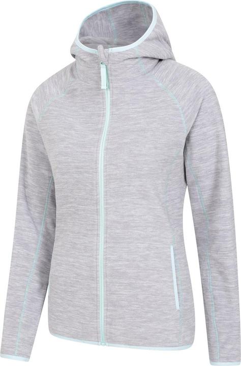 Image du produit Mountain Warehouse Lleyn II Melange Full Zip Hoodie Womens/Ladies (42 D)