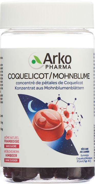 Actual product image Arkopharma Arkogummies Mohnblume (60 Piece, Gummies, 198 g)