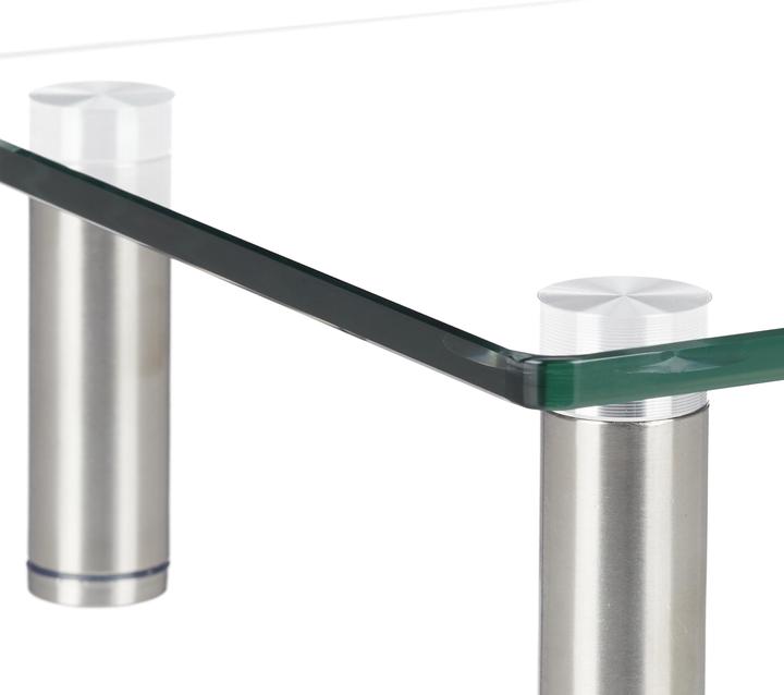Actual product image Relaxdays Glass Display Stand, TV Pedestal