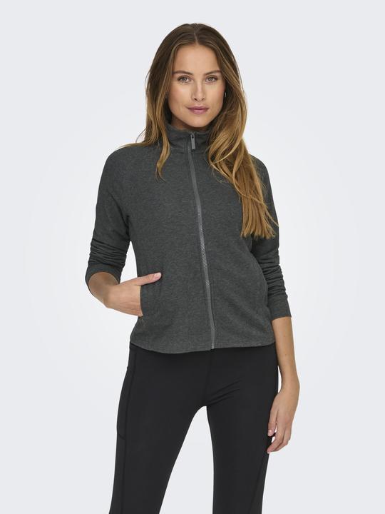 Produktbild Only Play Normal geschnitten Hoch geschlossen Sweatshirt Strickjacke (XL)