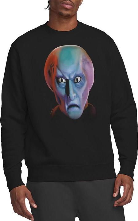 Actual product image Unisex Adult Balok Head Sweatshirt (L)