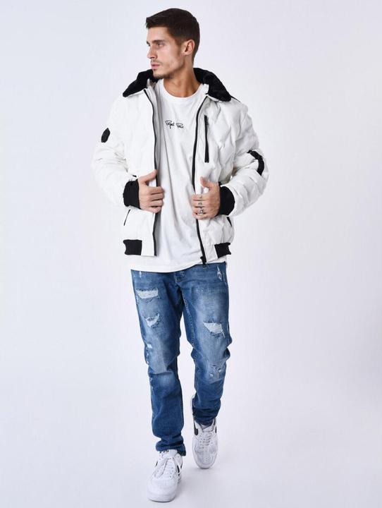Produktbild Project X Paris daunenjacke mit fliegerkragen und pelzbesatz (XL)