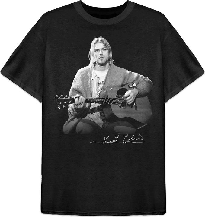Kurt Cobain Guitar Live Photo