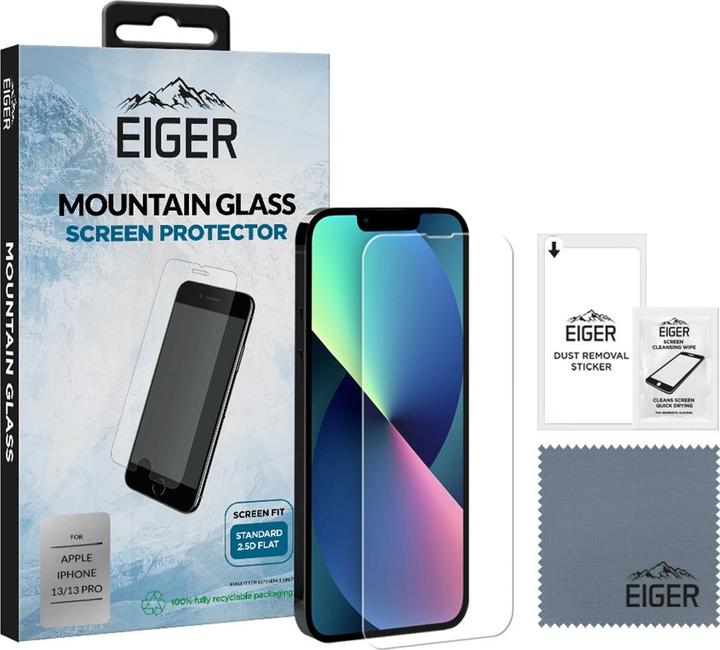 Immagine prodotto Eiger Mountain Glass (1 Pezzo/i, Apple iPhone 13, Apple iPhone 13 Pro)