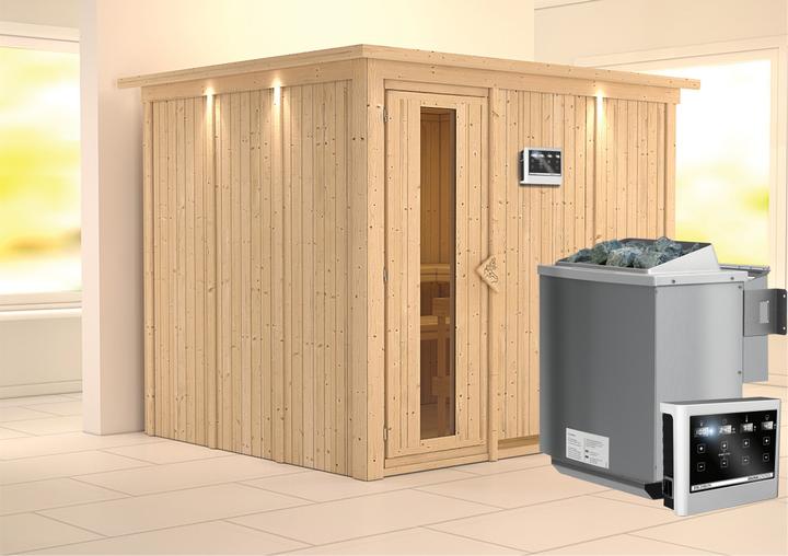 Produktbild Karibu Gobin mit Dachkranz (9 KW Bio externe Steuerung)