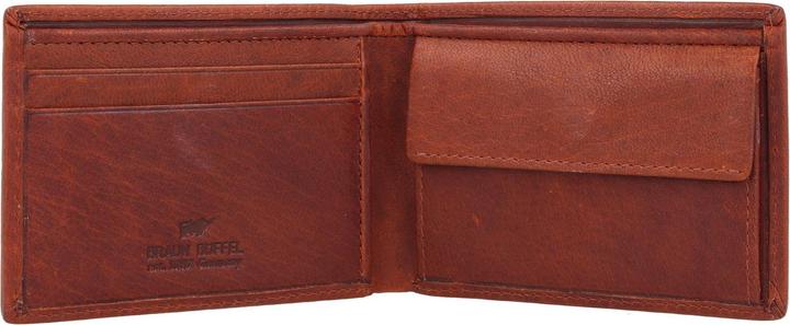 Actual product image Braun Büffel Sven wallet RFID protection leather 10.5 cm