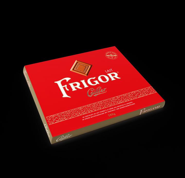 Image du produit Cailler Frigor Carrés Chocolat au Lait Fourré 40 pièces (280 g)