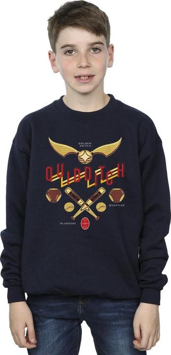 Immagine prodotto Quidditch Golden Snitch Felpa Ragazzi (140, 146)
