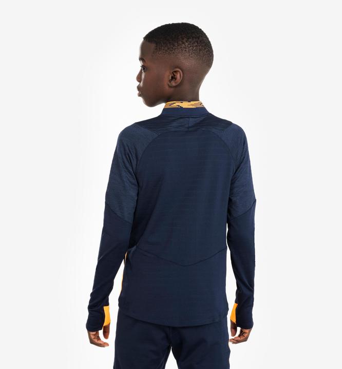 Produktbild Kipsta Kinder Fussball 1/2 Zip - CLR marineblau/orange (10, 11, 12)