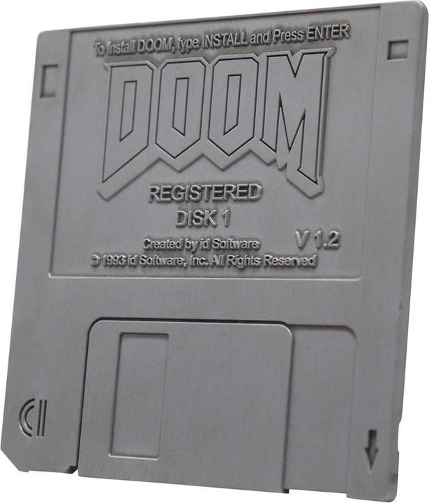Produktbild Fanattik Doom Eternal réplique Floppy Disc Limited Edition