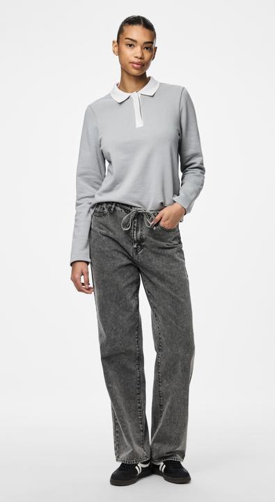 Produktbild Pieces PCFANU MW GEBUNDENE Wide Fit Jeans (S)