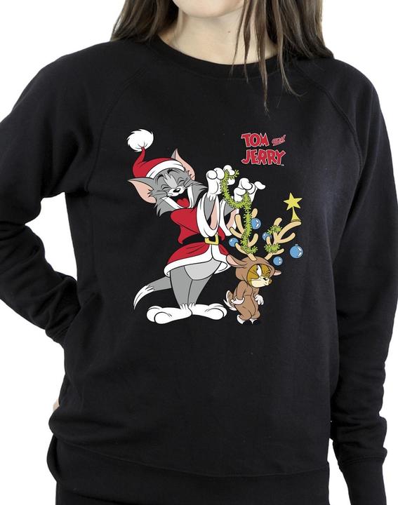 Immagine prodotto Tom & Jerry Christmas Reindeer Felpa Donna (3XL)