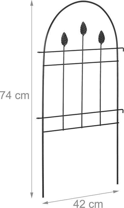 Image du produit Relaxdays 6x Clôture de parterre (150 cm)