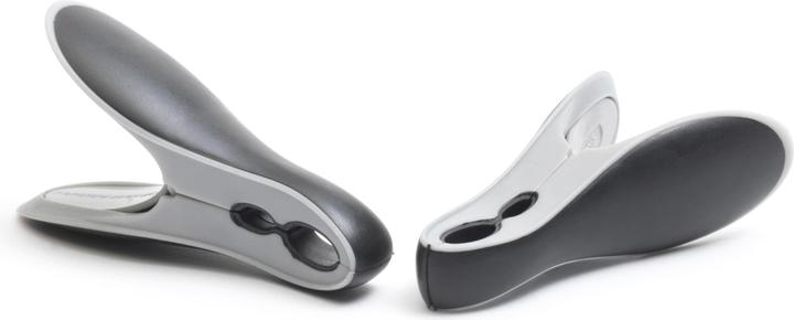 Actual product image Brabantia Clothespins Smart Black/Grey, 8 pieces