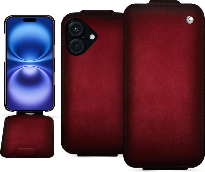 Image du produit Noreve Coque à rabat vertical en cuir (Apple iPhone 16)