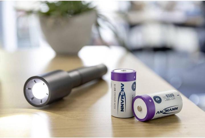 Produktbild Ansmann Premium Rechargeable (2 Stk., D, 6000 mAh)