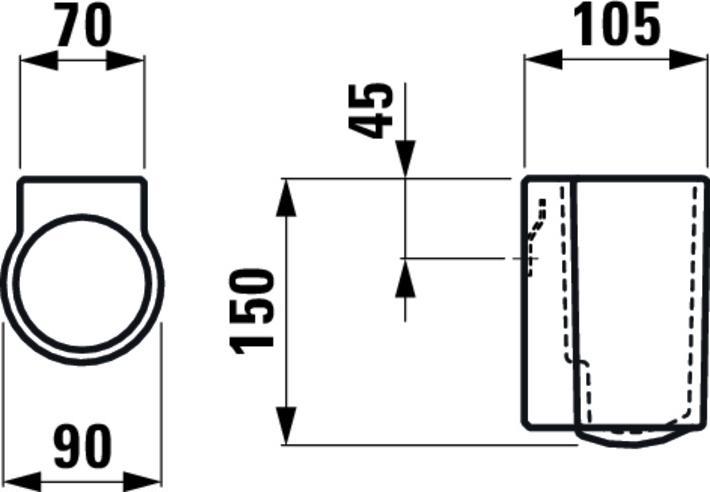 Actual product image Laufen Val