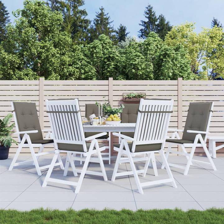 Immagine prodotto VidaXL Cuscini dello schienale alto 6 pezzi in tessuto (120 x 50 x 4 cm)